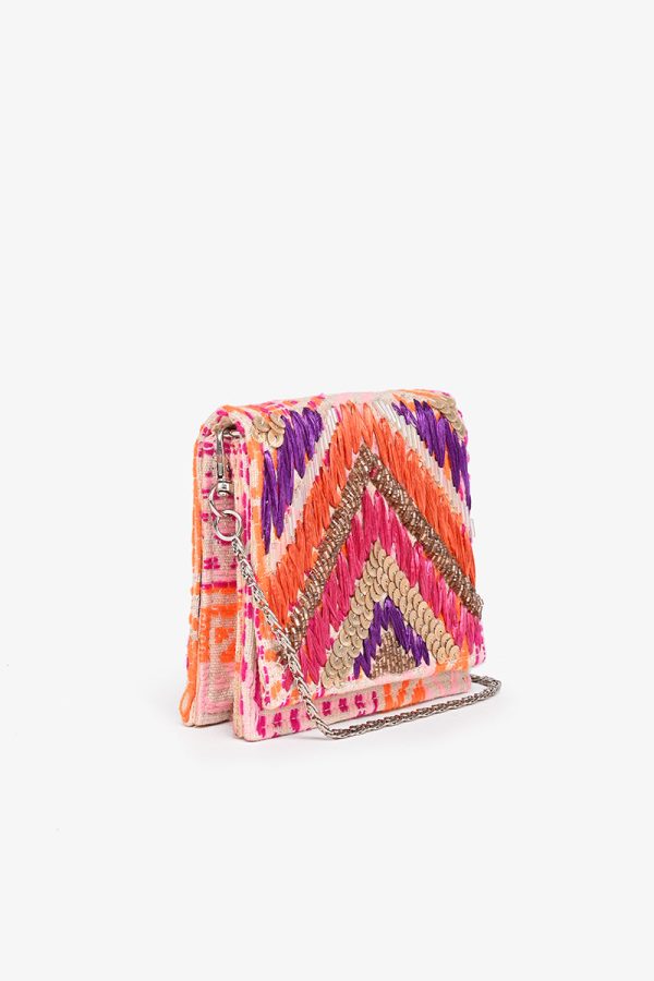 Raffia Embellished Gloria Clutch - Image 3
