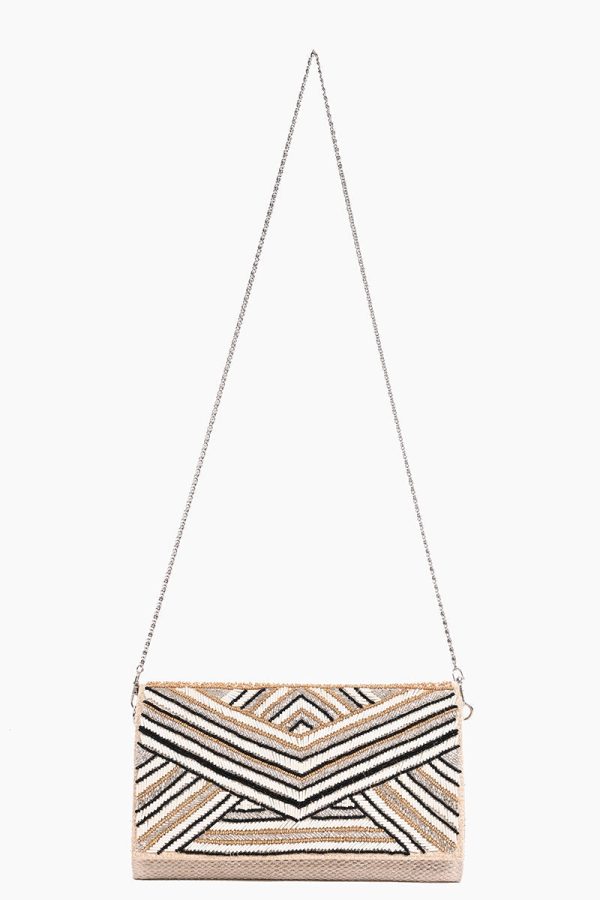 Glitz and Glam Hand Embellished Clutch - Image 6