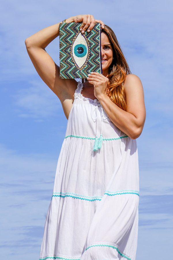 Grecian Nights Evil Eye Clutch - Image 6