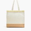 Champagne Forever Tote-Hand Beaded Jute Tote For Women - Image 5