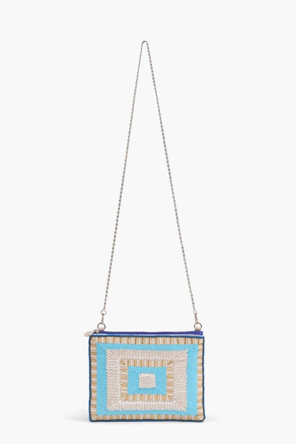 Blue Angel Embellished Clutch - Image 2