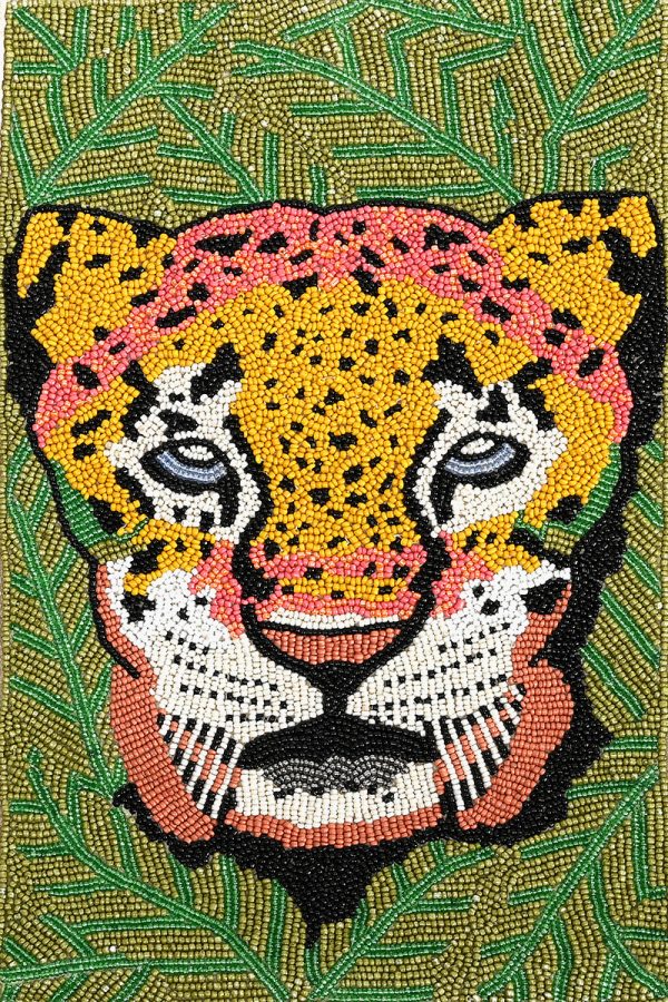 Forestry Leopard Embellished Tote - Image 2