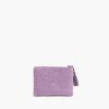 Purple Beaded Bee Embellished Mini Pouches - Image 2