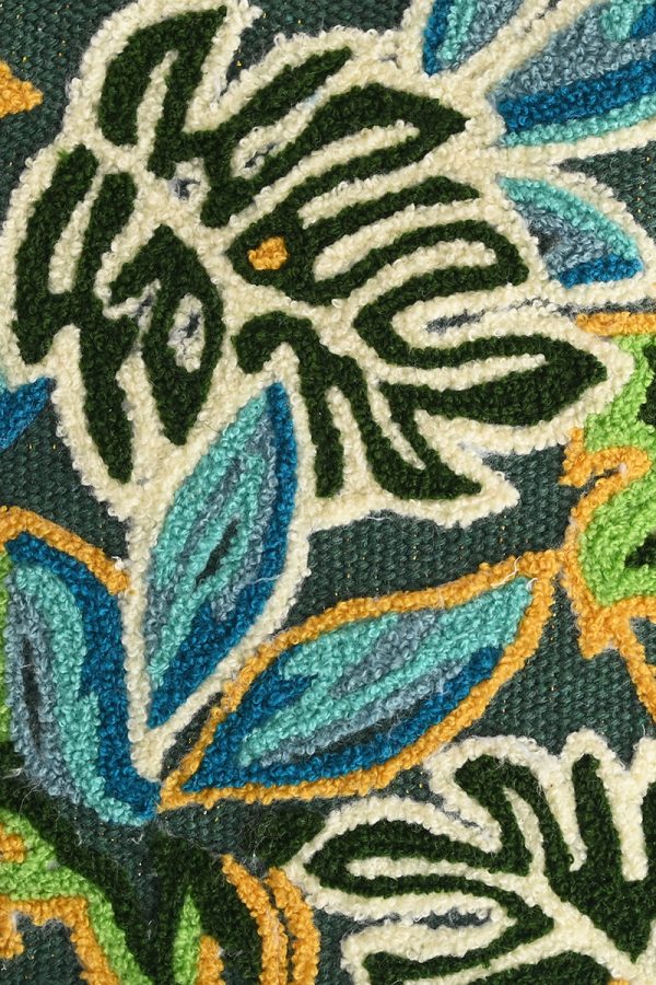 Evergreen Monstera Embellished Crossbody Bag - Image 2