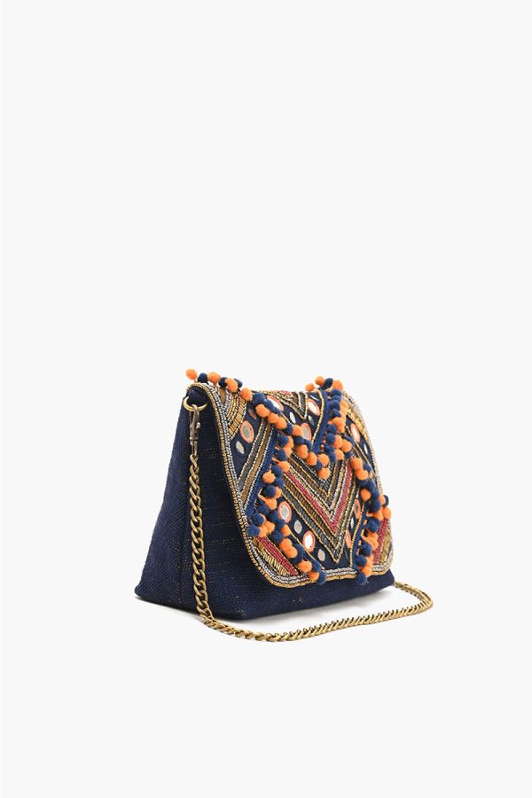 Go Boho Blue Clutch - Image 4