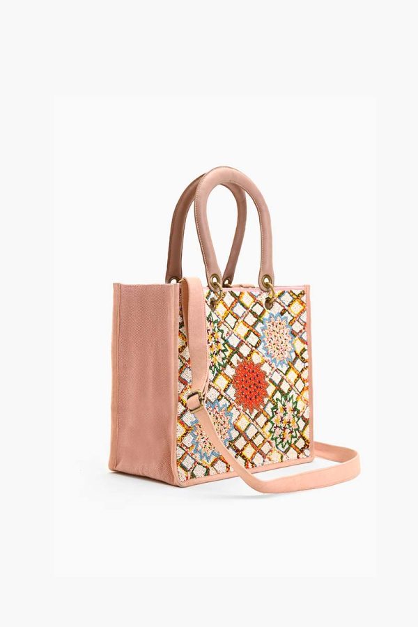 Petals in the Waffle Grove Tote - Image 3