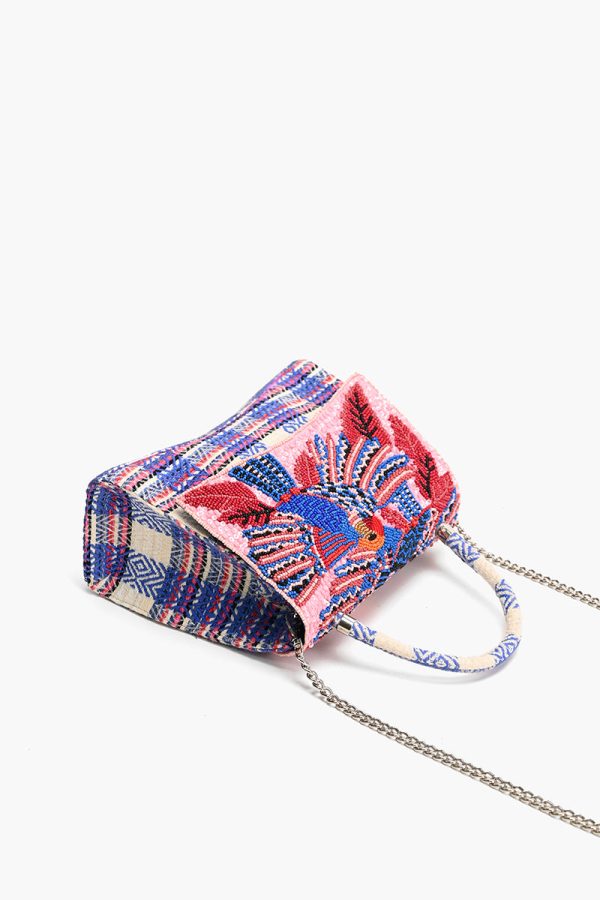 Parrot Palette Foliage Top Handle Bag - Image 5