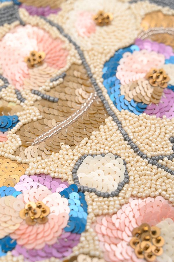 Pansy Paradise Top Handle Bag - Image 2