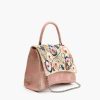 Pansy Paradise Top Handle Bag - Image 4