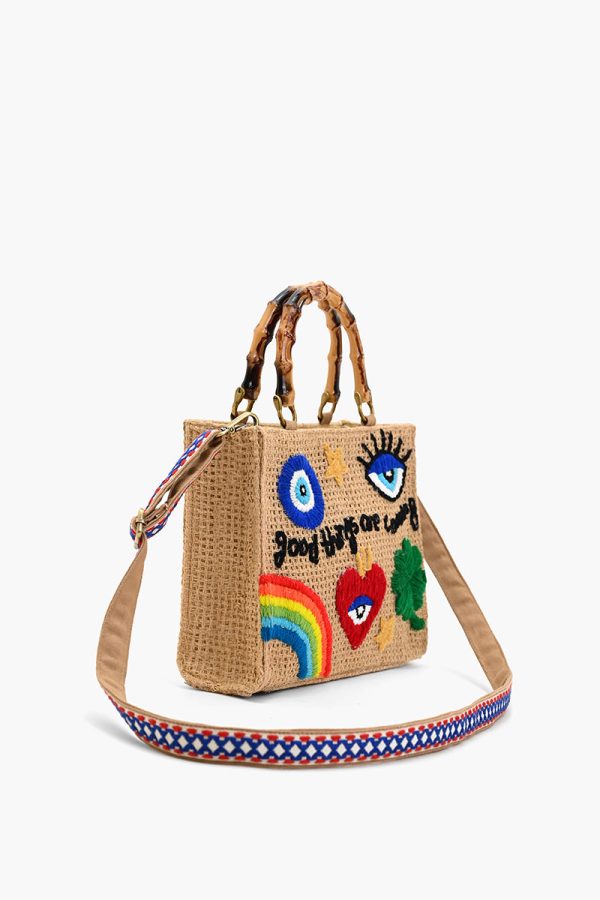 Good Things are Coming Positivity Top Handle Tote - Image 4