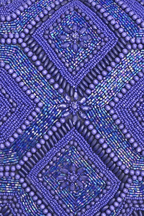 Midnight Sapphire Starlight Evening Clutch - Image 2