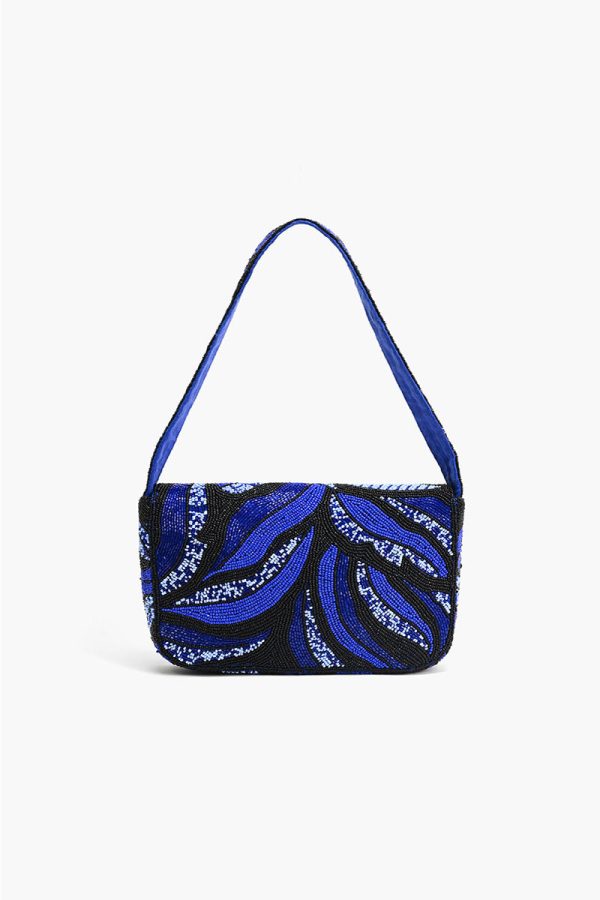 Sapphire Swirl Blue Shoulder Bag - Image 4