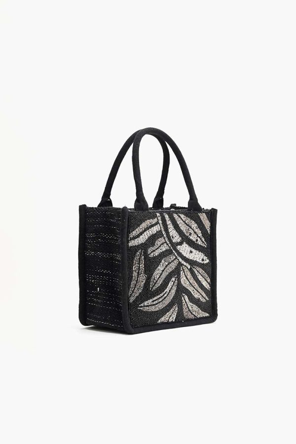 Midnight Silver Swirl Mini Tote - Image 4