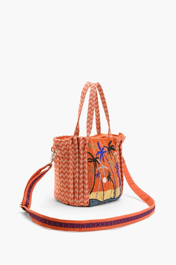 Miami Moonlit Palms Tote - Image 3