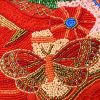 Vermilion Butterfly Bloom Crossbody Bag - Image 2