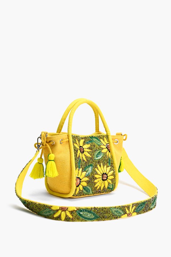 Joyful Blooms Sunflower Handheld Bag - Image 3