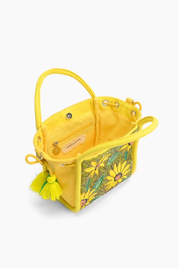 Joyful Blooms Sunflower Handheld Bag - Image 5