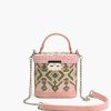 Pink Muse Embellished Handheld Bag
