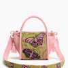 Mystic Pink Butterfly Mini Tote
