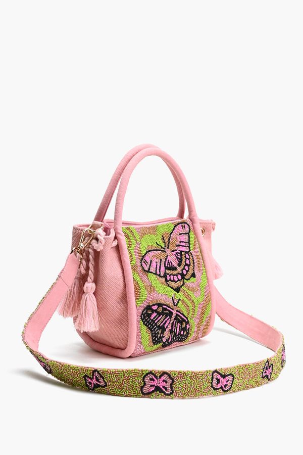 Mystic Pink Butterfly Mini Tote - Image 3