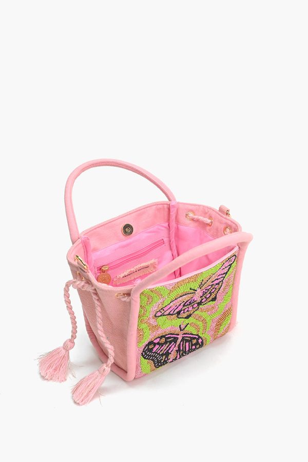 Mystic Pink Butterfly Mini Tote - Image 5