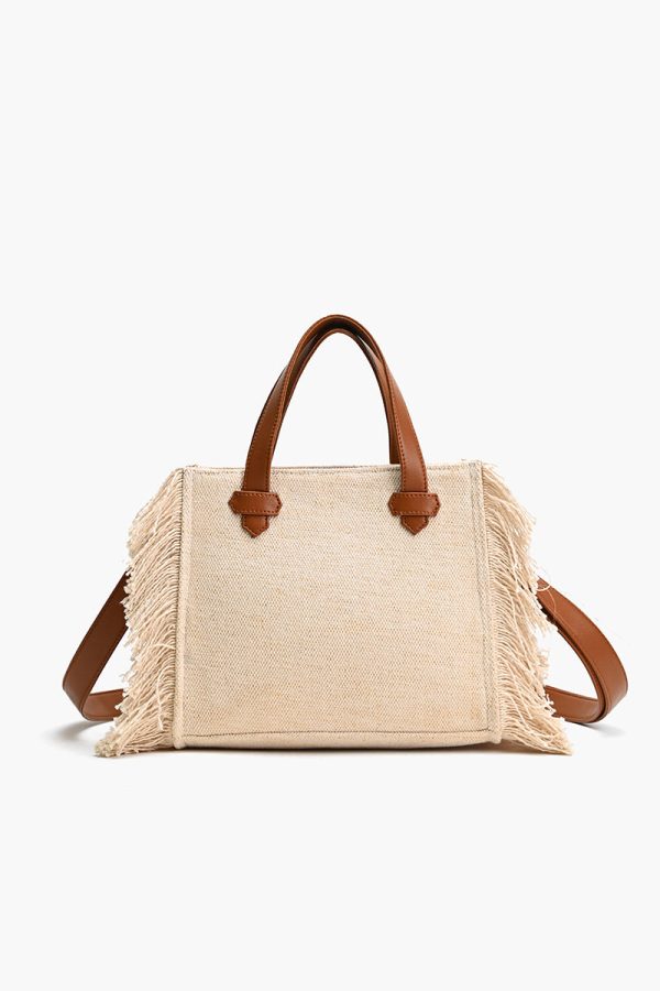 Temur Leopard Fringed Tote - Image 4