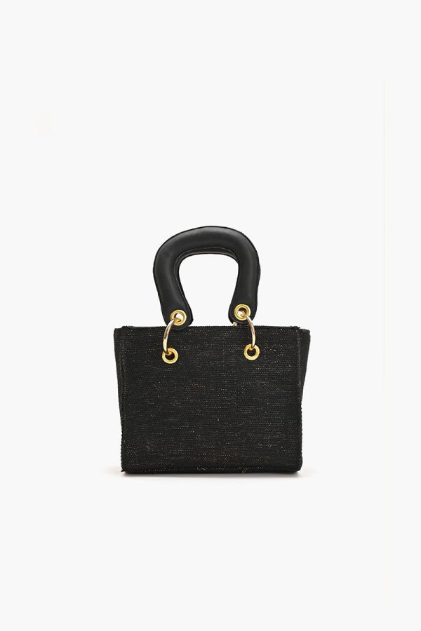 Midnight Floral Embellished Mini Evening Bag - Image 5