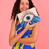 Wanderlust Evil Eye Clutch
