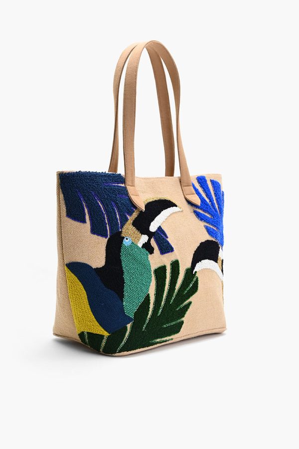 Toucan Embellished Tote - Image 3