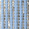 Natural Beauty Upcyled Hand Woven Lt Blue Tote - Image 2