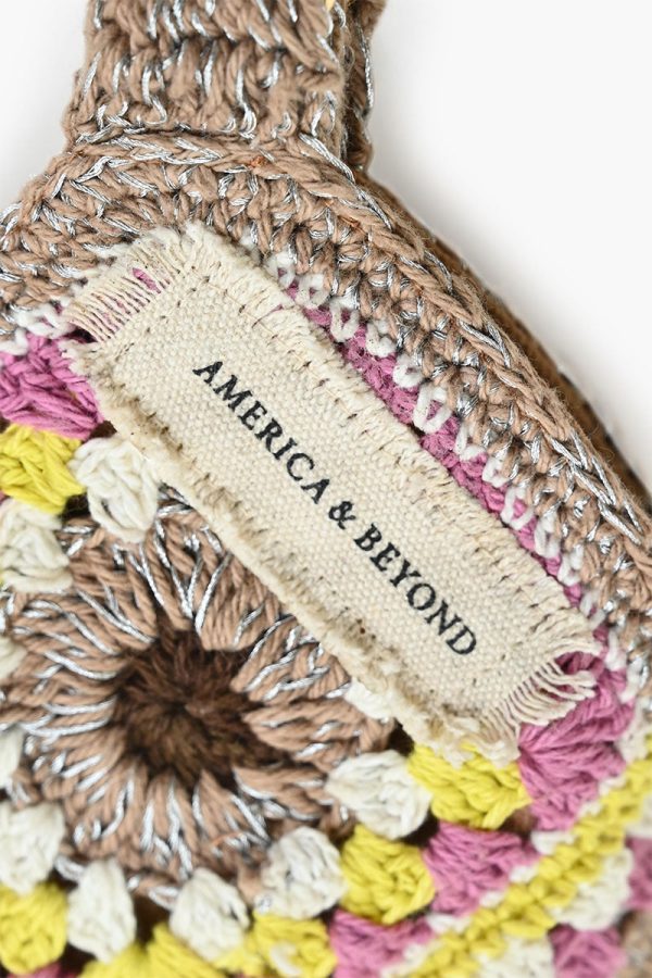 Gold Handmade Crochet Bags - Sustainable Fashion - Image 6