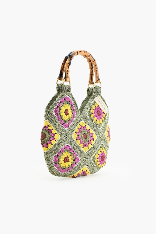 Olive Handmade Crochet Bags-Sustainable Fashion - Image 3