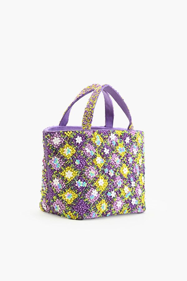 Coral Crested Midi Tote - Image 3