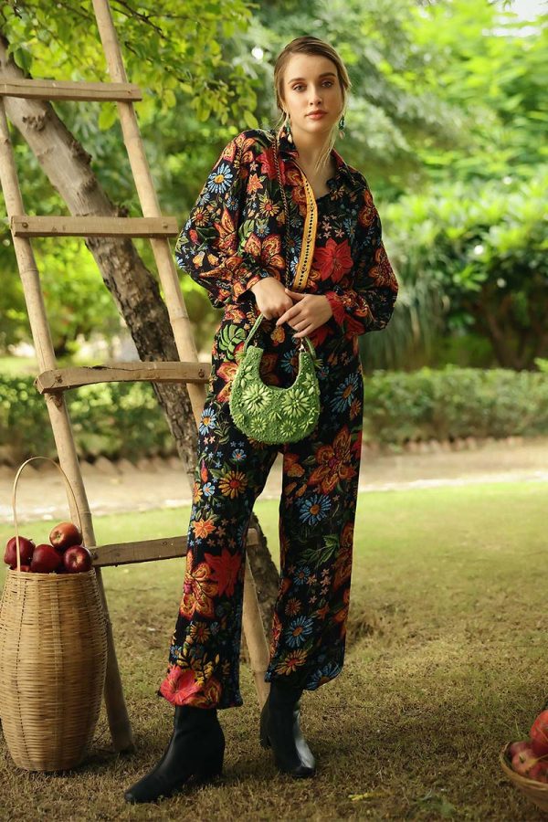 Sage Grove Wildflower Satchel - Image 7