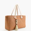 Raffia Reef Shell Tote - Image 3