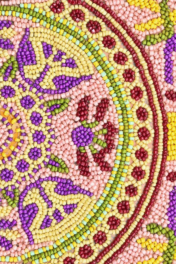 Nomad's Treasure Beaded Top Handle Bag - Image 2