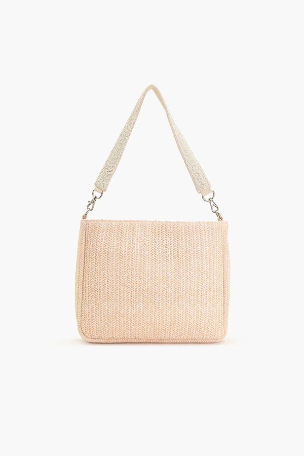 Embellished Shells and Raffia Bucket Bag - Image 4