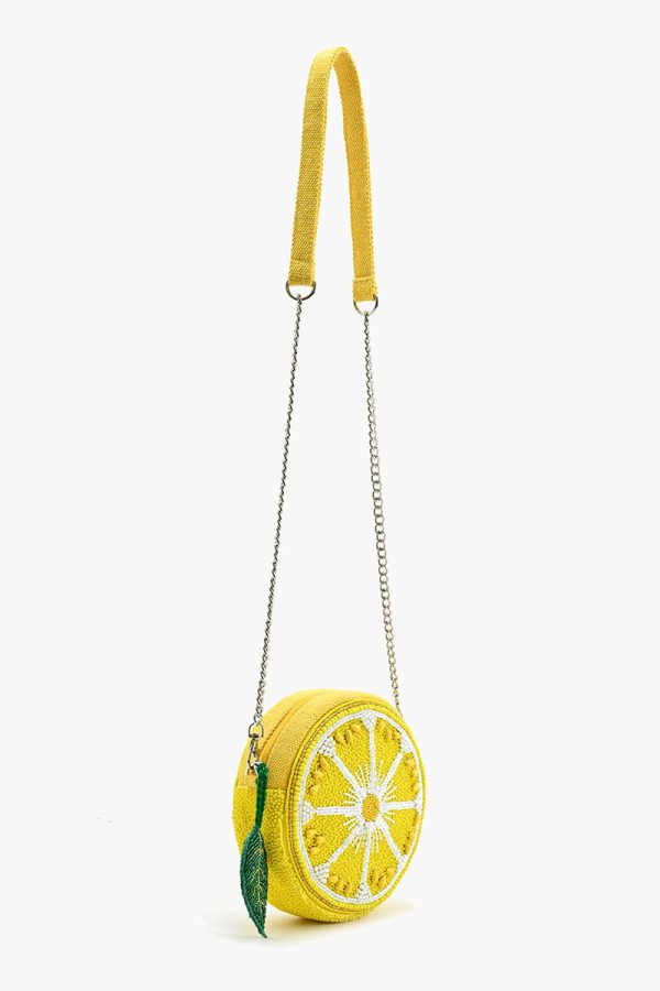 Make Lemonade Round Crossbody Bag - Image 3