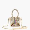 Deco Dream Embellished Top Handle Tote
