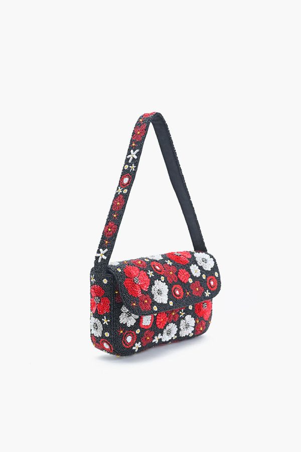 Scarlet Romance Embellished Shoulder Bag - Image 3