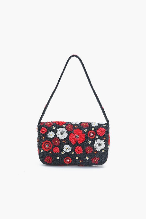 Scarlet Romance Embellished Shoulder Bag - Image 4