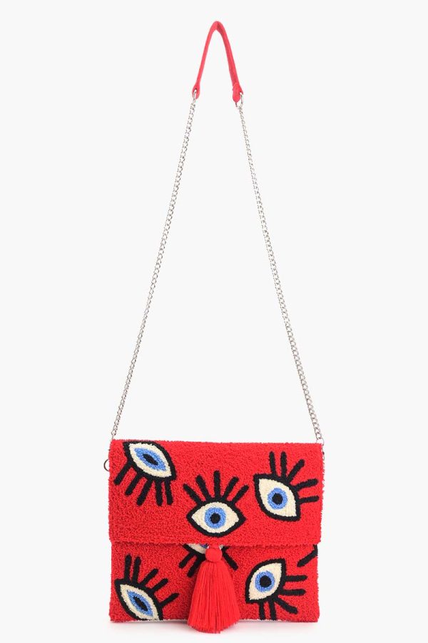 Ruby Whimsical Wonder Eye Clutch - Image 3