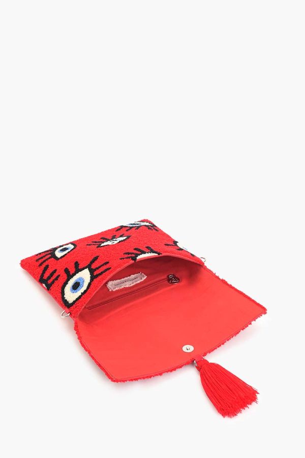 Ruby Whimsical Wonder Eye Clutch - Image 6