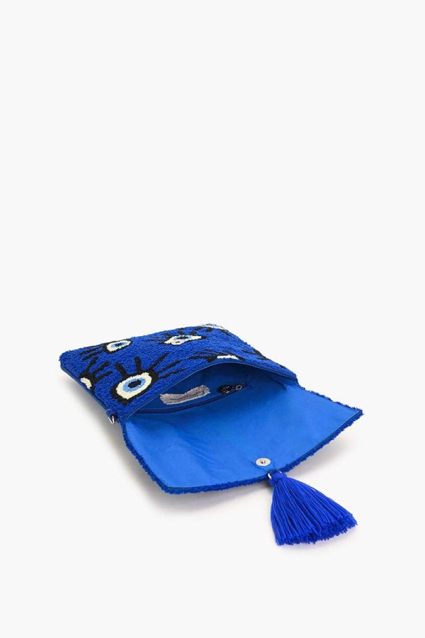 Sapphire Whimsical Wonder Eye Clutch - Image 6