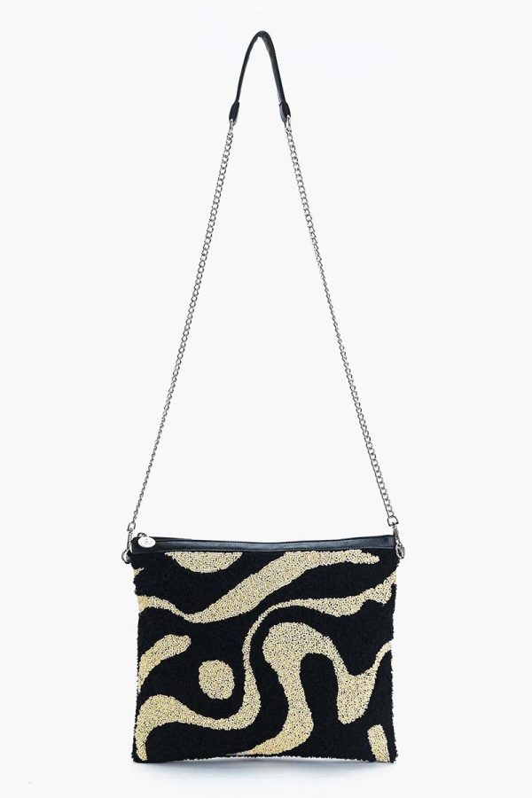 The Soho Inked Tufted Clutch - Image 3