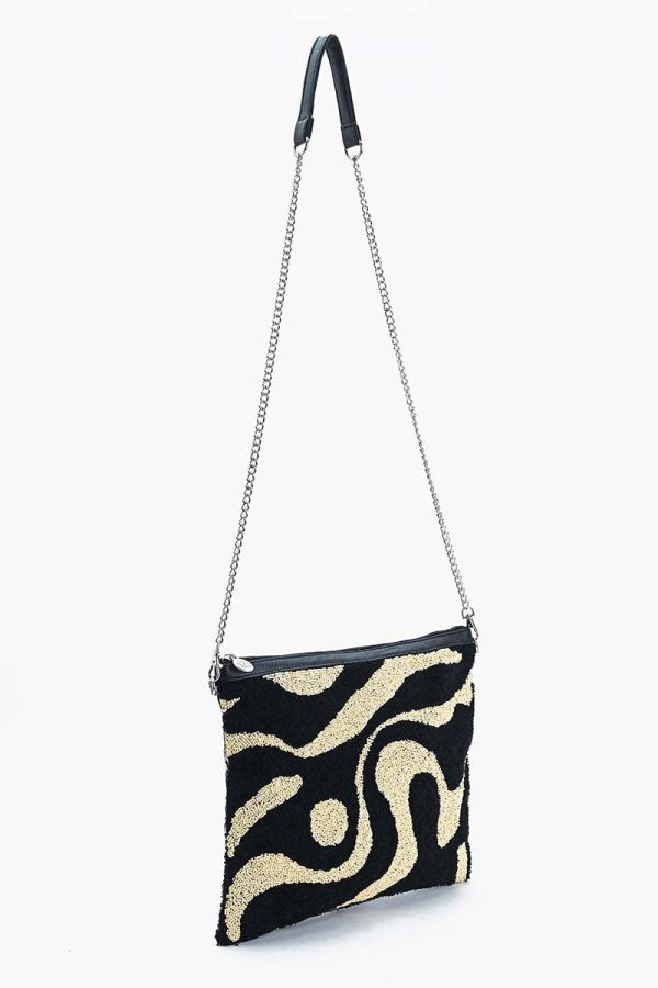 The Soho Inked Tufted Clutch - Image 4