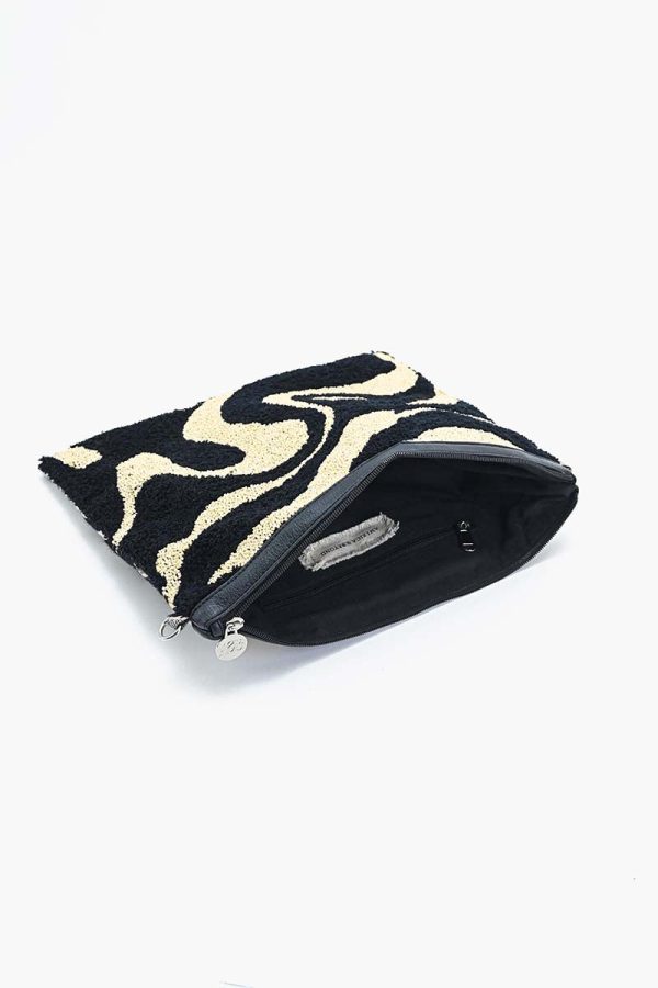 The Soho Inked Tufted Clutch - Image 6