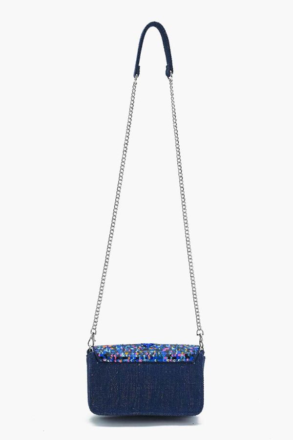 Palm Shimmers Crossbody Bag - Image 5