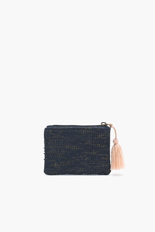 Vibrant Good Vibes Beaded Pouch - Image 2