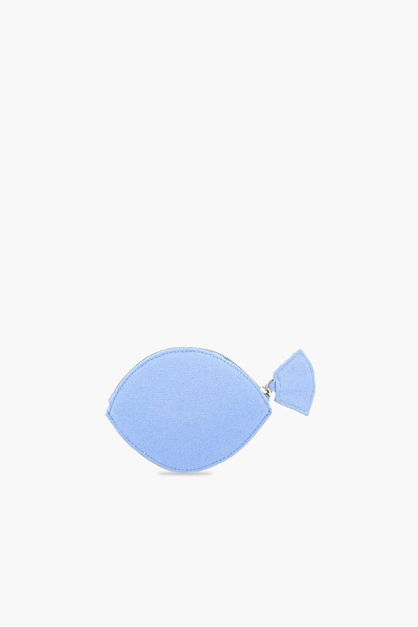 Fish & Fins Mini Coin Pouch - Blue Coral - Image 2
